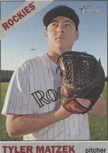 2015 Topps Heritage - Tyler Matzek #342