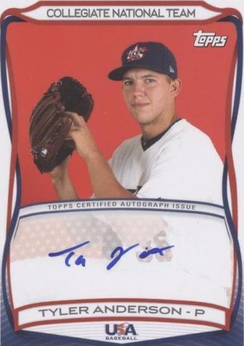 2010 Topps USA Baseball Team - Tyler Anderson #A-21