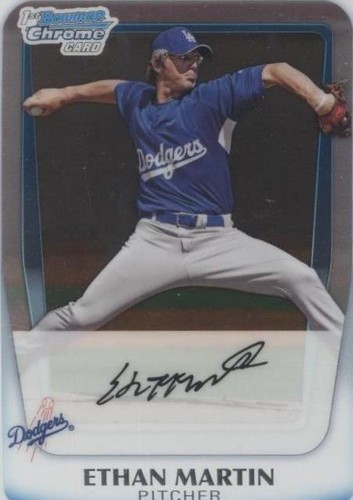 2011 Bowman Chrome - Ethan Martin #BCP179