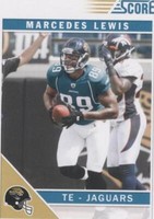 2011 Score Marcedes Lewis #135
