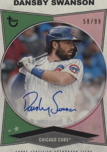 2023 Topps Brooklyn Collection - Dansby Swanson #AC-DS