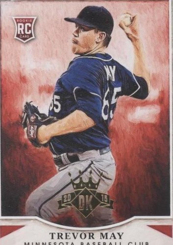 2015 Panini Diamond Kings - Trevor May #182