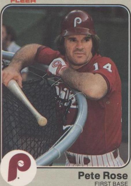 Fleer 1983 - Pete Rose #171