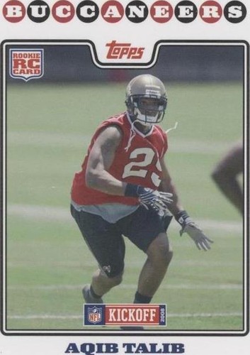 2008 Topps Kickoff Aqib Talib #220