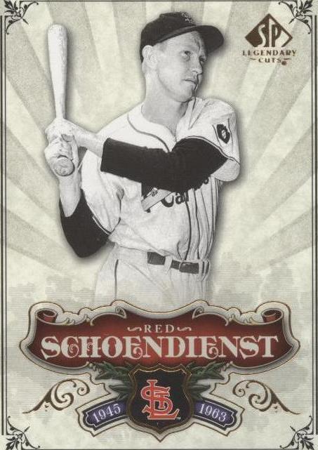 2006 SP Legendary Cuts - Red Schoendienst #14