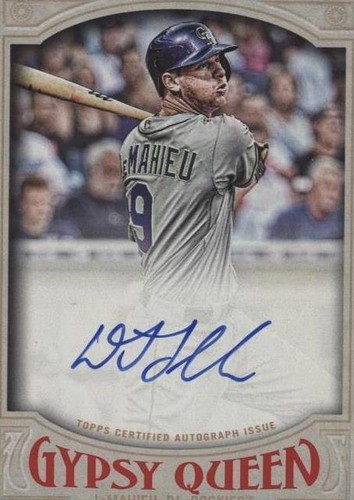 2016 Topps Gypsy Queen - D.J. LeMahieu #GQA-DL