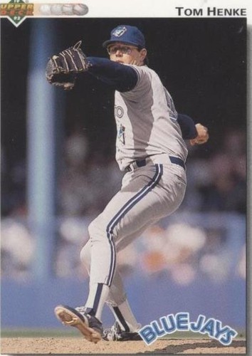 1992 Upper Deck - Tom Henke #395