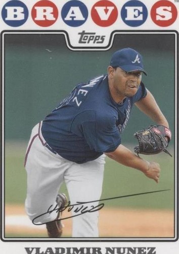 2008 Topps Updates & Highlights - Vladimir Nunez #UH96