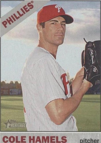 2015 Topps Heritage - Cole Hamels #490