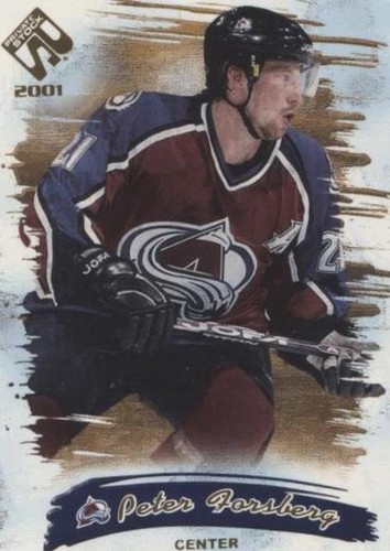 2000-01 Pacific Private Stock - Peter Forsberg #23