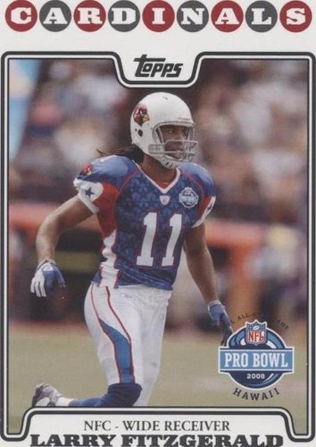 2008 Topps Larry Fitzgerald #301
