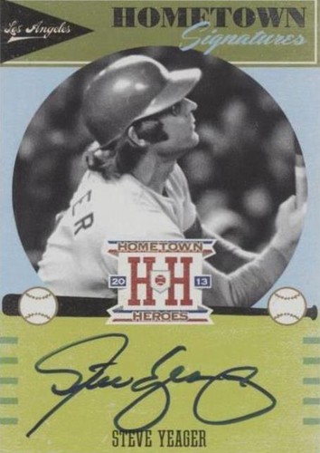 2013 Panini Hometown Heroes - Steve Yeager #HSSY