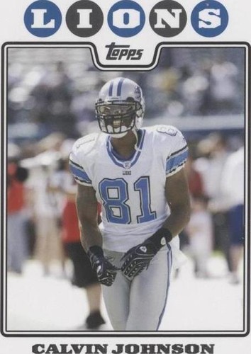 2008 Topps Calvin Johnson #136