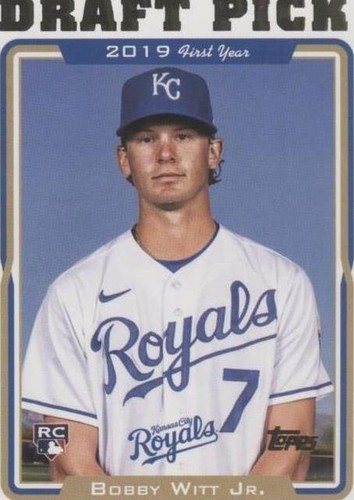 2022 Topps Gallery Printers Proof Bobby Witt Jr. RC Rookie Kansas 