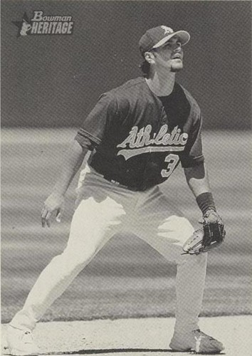 2001 Bowman Heritage - Eric Chavez #385