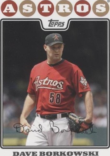 2008 Topps Updates & Highlights - Dave Borkowski #UH222