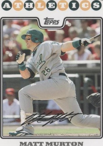 2008 Topps Updates & Highlights - Matt Murton #UH102