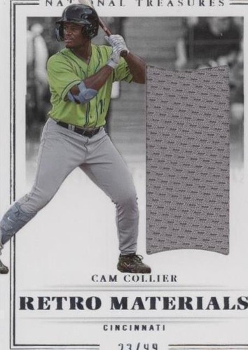 2023 Panini National Treasures - Cam Collier #RM-CC