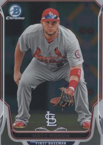 2014 Bowman Chrome - Matt Adams #82