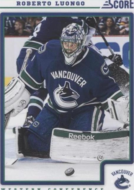 2012-13 Score - Roberto Luongo #453