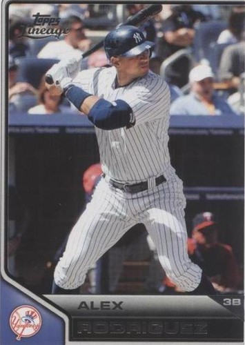2011 Topps Lineage - Alex Rodriguez #75