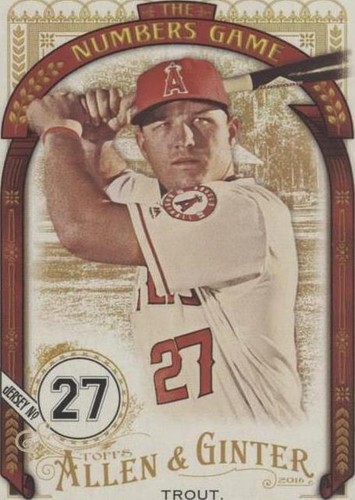 2016 Topps Allen & Ginter - Mike Trout #NG-31