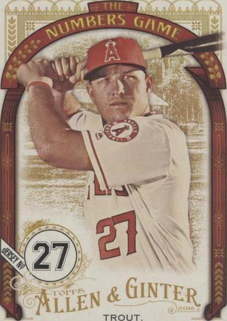 レア 2016 Topps マイク・トラウト 切手レリック CSG 9.5 レア 2016 Topps マイク・トラウト 切手レリック CSG 9.5