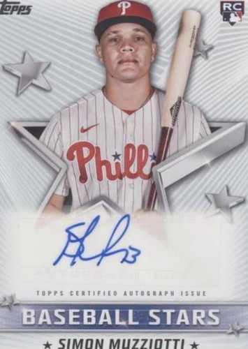 2022 Topps Update Series - Simon Muzziotti #BSA-SMU