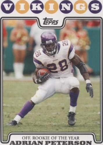 2008 Topps Adrian Peterson #329