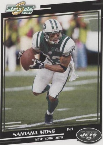 2004 Score Santana Moss #219