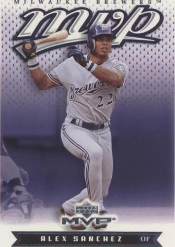2003 Upper Deck MVP - Alex Sanchez #109
