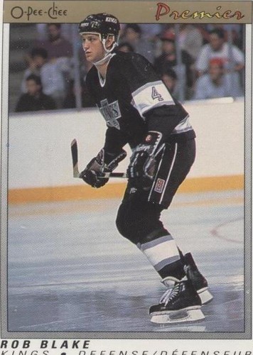 1990-91 O-Pee-Chee Premier - Rob Blake #6