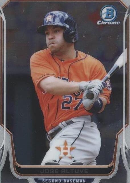 2014 Bowman Chrome - Jose Altuve #198