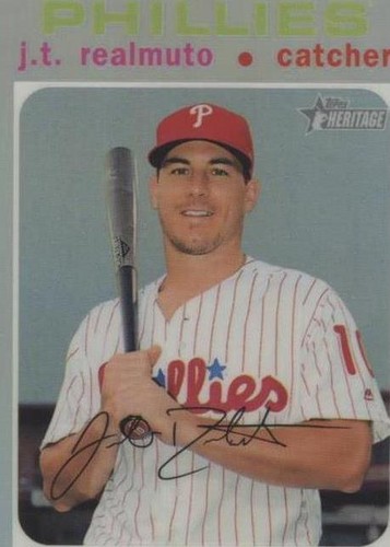 2020 Topps Heritage - J.T. Realmuto #THC-75