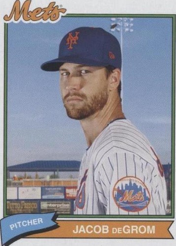 2020 Topps X Super 70s - Jacob deGrom #13