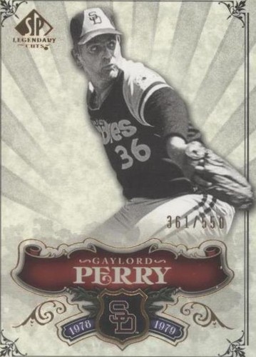 2006 SP Legendary Cuts - Gaylord Perry #171