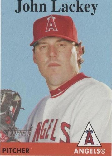 2007 Topps Heritage - John Lackey #358
