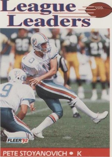 1992 Fleer Pete Stoyanovich #458