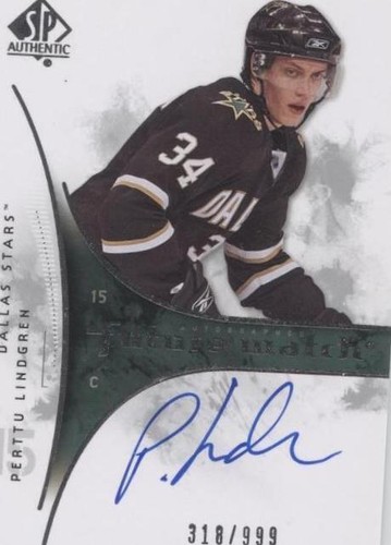 2009-10 SP Authentic - Perttu Lindgren #258