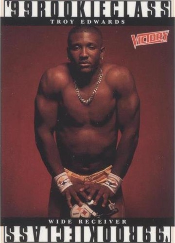 1999 Upper Deck Victory Troy Edwards #393