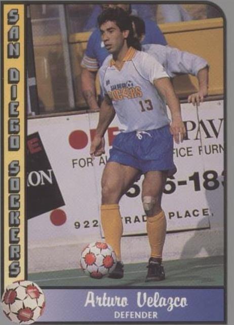 1990-91 Pacific MSL Arturo Velazco #8