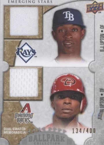 2009 Upper Deck Ballpark Collection - B.J. Upton Justin Upton #130