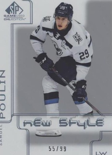 2019-20 Upper Deck SP Game Used CHL Edition - Samuel Poulin #NS-SP