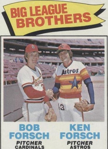 1977 Topps - Bob Forsch Ken Forsch #632