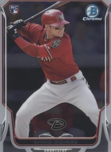 2014 Bowman Chrome - Chris Owings #24