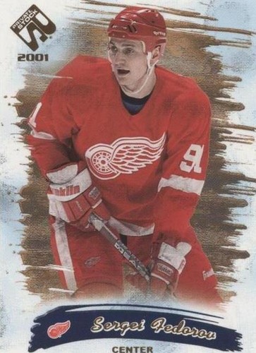 2000-01 Pacific Private Stock - Sergei Fedorov #35