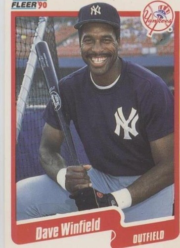 1990 Fleer - Dave Winfield #458