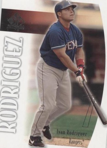 2002 SP Authentic - Ivan Rodriguez #19