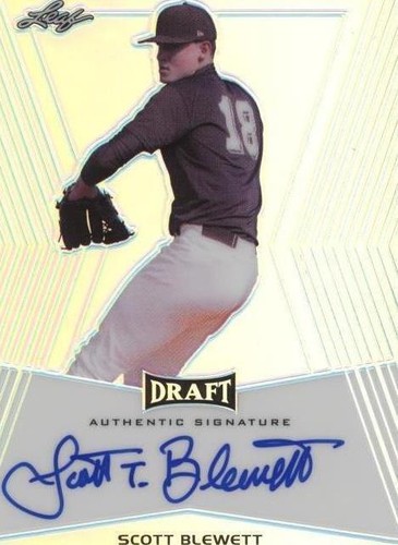 2014 Leaf Metal Draft - Scott Blewett #BA-SB1