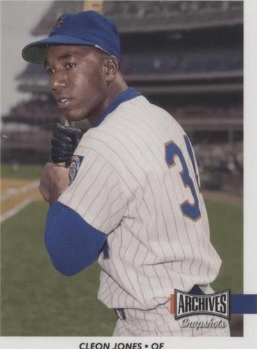 2017 Topps Archives Snapshots - Cleon Jones #AS-CJ